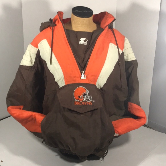 Mens Cleveland Browns Starter Jacket 